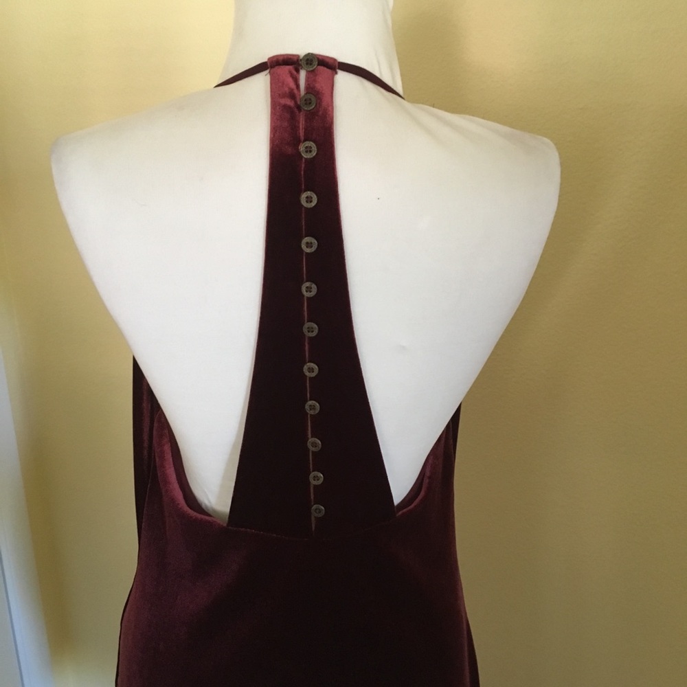 Velvet Racerback Dress - Picture 3 of 8